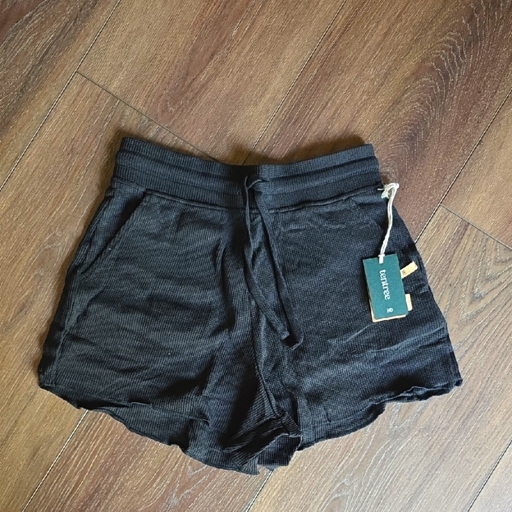 Tentree Waffle Shorts S Black